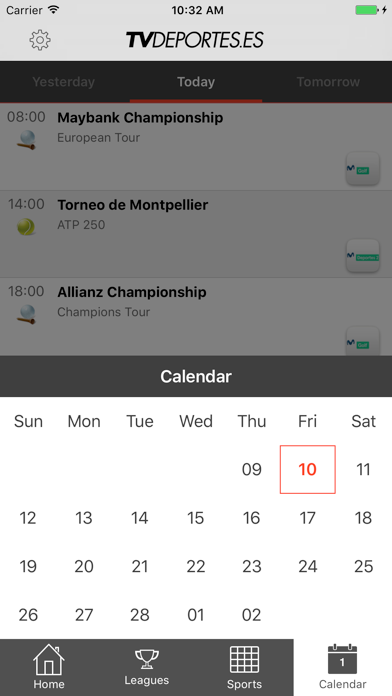 TVDeportes iPhone screenshot 2 - Sports app