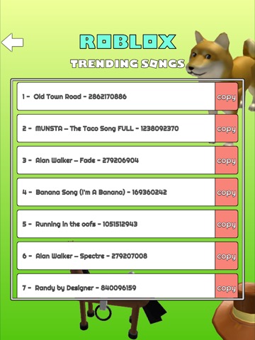 Music Codes for Roblox Robuxのおすすめ画像5