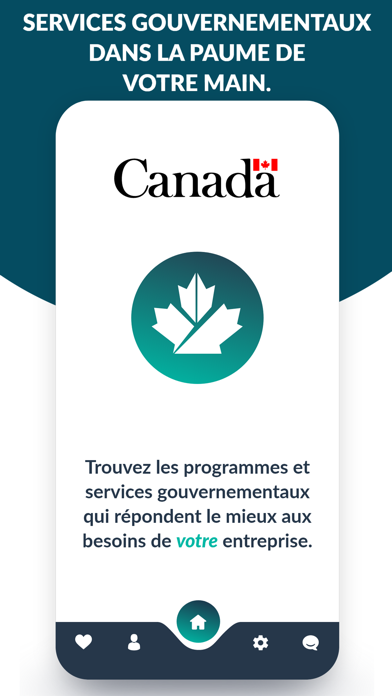 Screenshot #1 pour Entreprises Canada