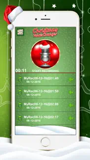 navidad modificador voz efecto iphone capturas de pantalla 1