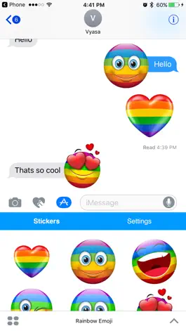 Game screenshot Rainbow Emoji - Cool Emoticon Sticker Icons mod apk