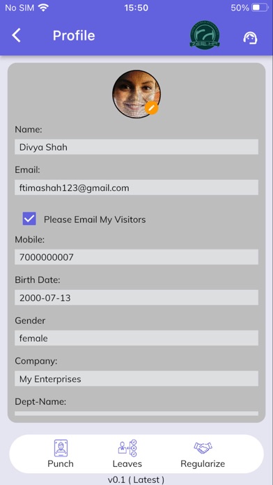 Synergy-HRMS Screenshot