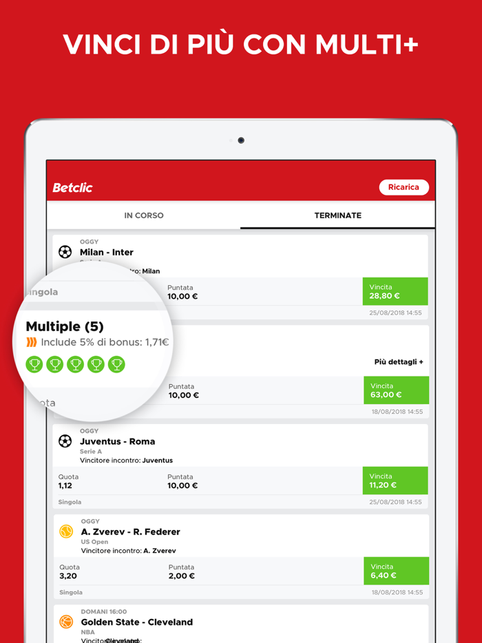 Betclic - Scommesse Sportive