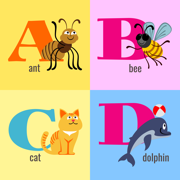 ABC Matching Puzzle Games for Kids