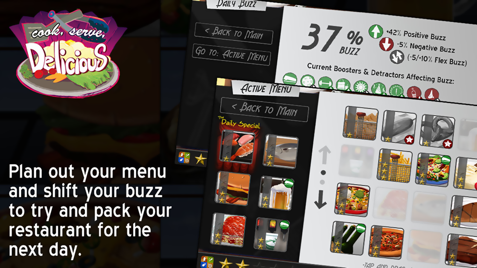 #2. Cook, Serve, Delicious! Mobile (iOS) Podle: David Galindo