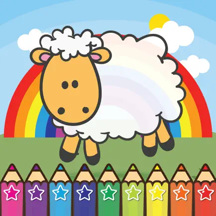 Sheep Farm Coloring Book for preschool Читы