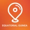 Equatorial Guinea Offline Car GPS Navigation developed by DuncanCartography Inc 