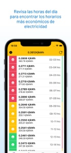 Precio Luz España - ahorraLuz screenshot #5 for iPhone