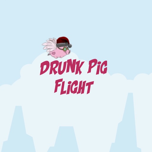 Drunk Pig Flight Icon