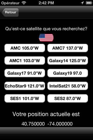 SatFinder GPS US screenshot 2