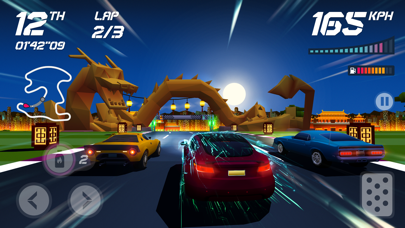 Screenshot from Horizon Chase