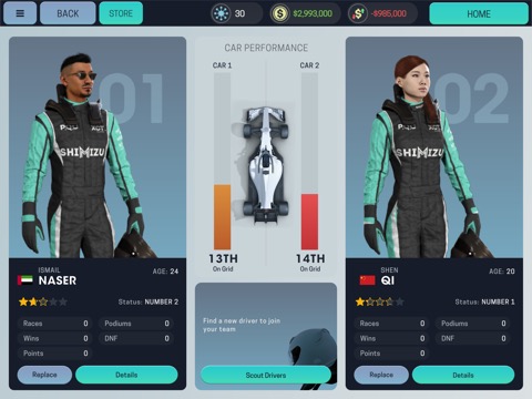 Motorsport Manager Mobile 3のおすすめ画像1