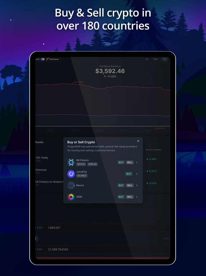 ShapeShift Crypto Platform