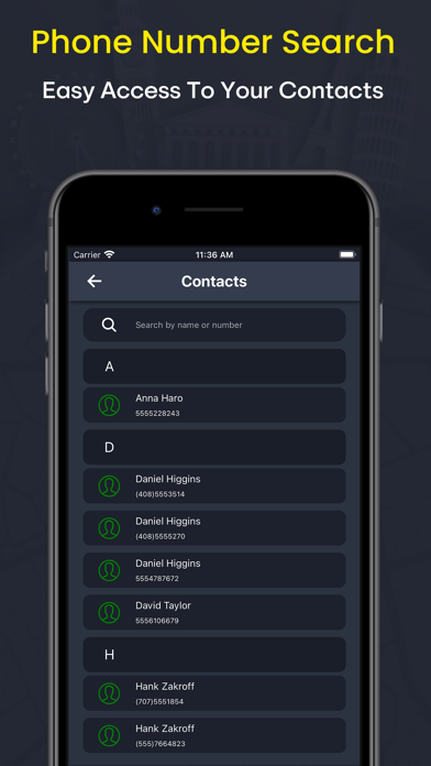 Phone Tracker by numbers Screenshot