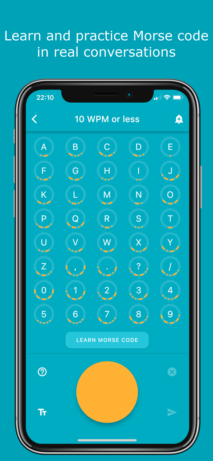 Morse Chat Chat in Morse Code