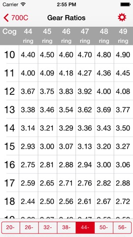 Bike Gear Ratios - Calc Speed,Cadence,Developmentのおすすめ画像3