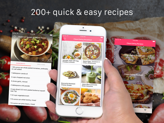 Screenshot #4 pour Clean eating recipes for healthy & cooking videos