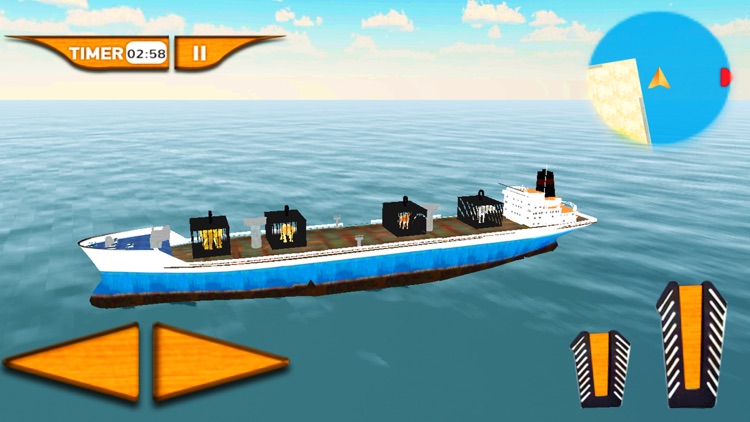 Zoo Animal Transport Ship & Sailing Simulator