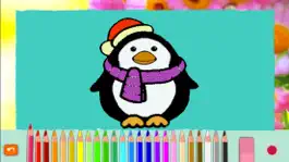 Game screenshot Christmas Drawing and Coloring book for kids mod apk