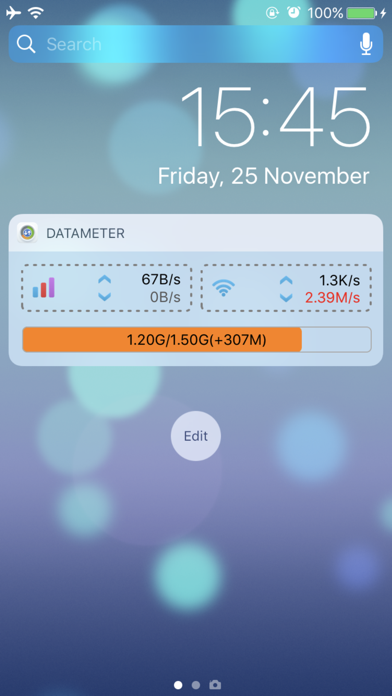 DataMeter - Track Data Widgetのおすすめ画像2