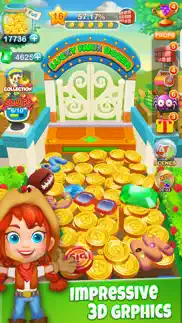 coin mania dozer:coin dropping game iphone screenshot 1