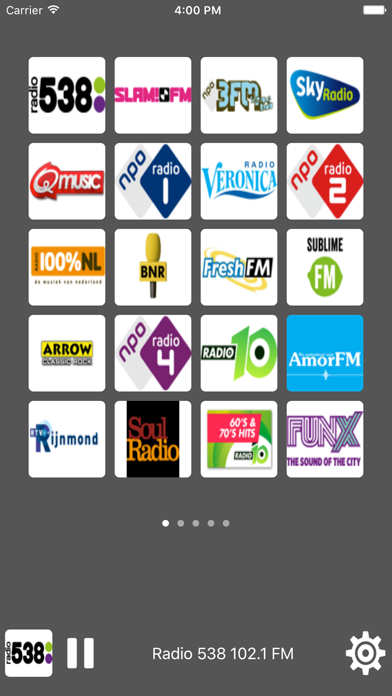 Screenshot #1 pour Radio Nederland - All Radio Stations