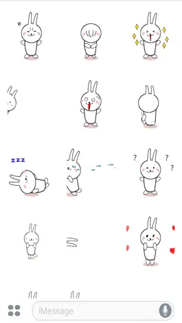 Game screenshot Rabbit Moving Sticker apk