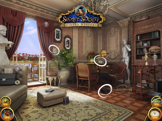 The Secret Society: Mystery iPad app afbeelding 1