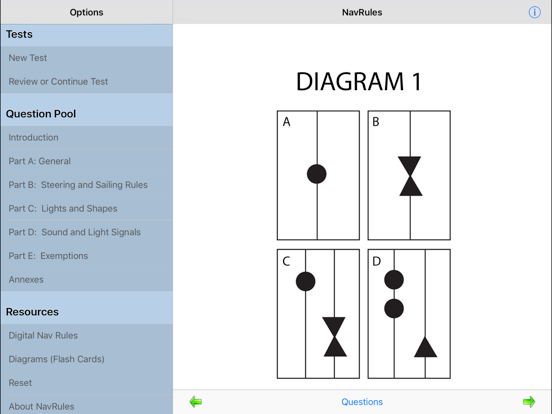 NavRules iPad screenshot 4 - Navigation app