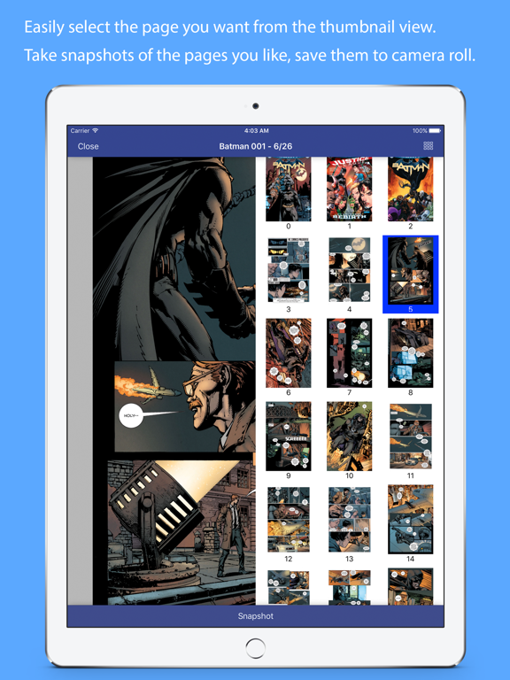 Screenshot #6 pour Ultimate Comic Reader