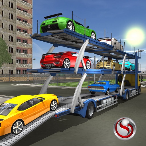 Multi Storey Car Transporter Icon