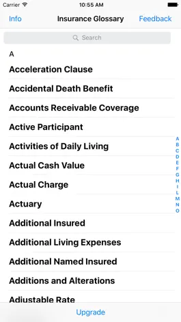 Game screenshot Insurance Glossary Lite hack