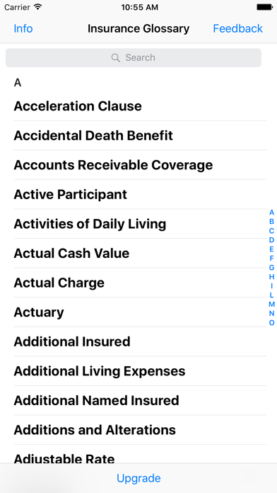 How to cancel & delete Insurance Glossary Lite from iphone & ipad 3