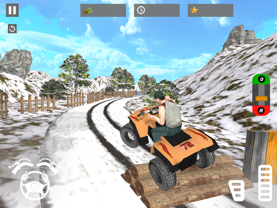Offroad Mountain ATV Truck 3D iPad screenshot 6 - Games app