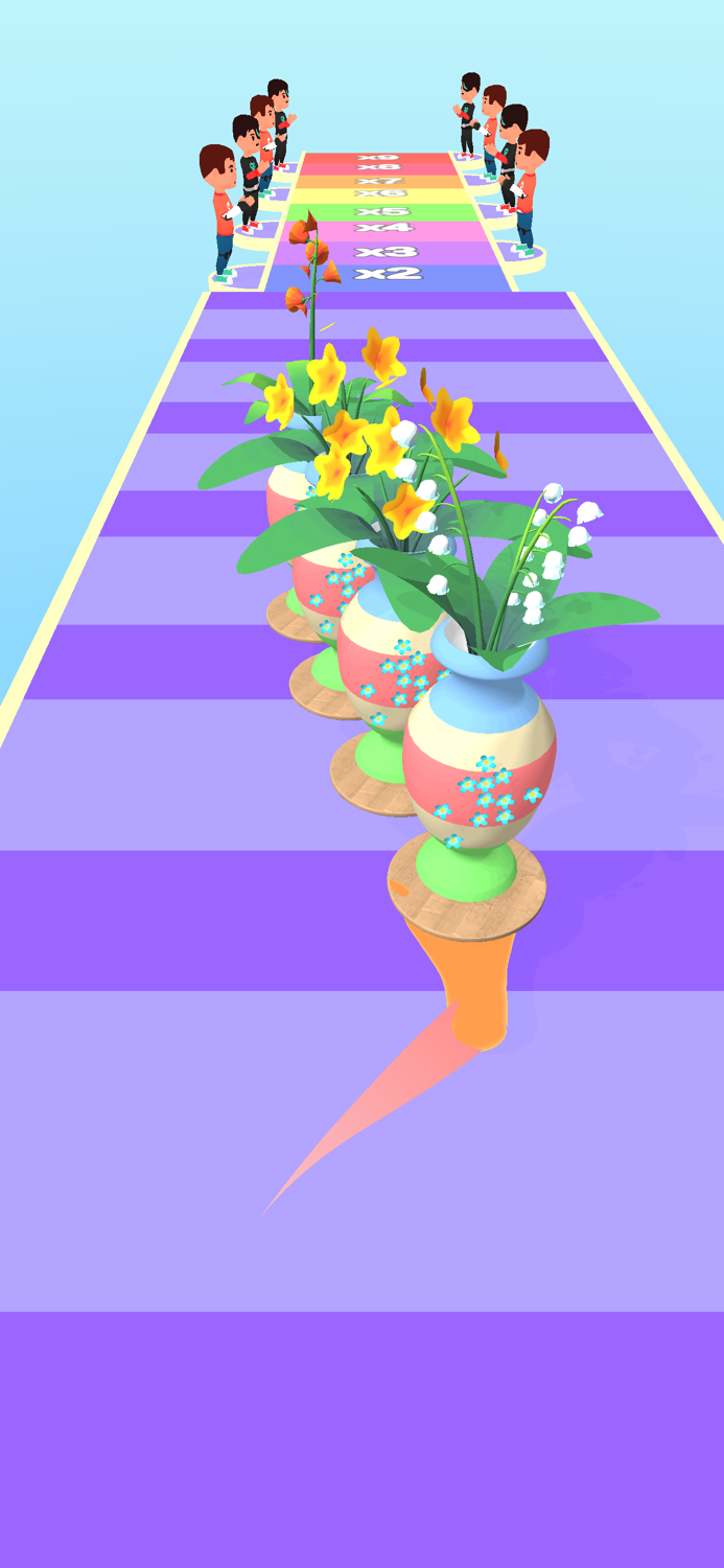 Pottery Bouquet Stack