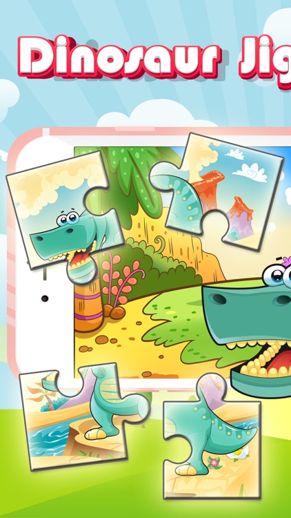 Kids Dinosaur Puzzle Game: Toddlers Jigsaw Puzzles