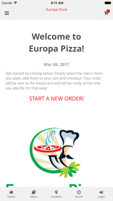 Europa Pizza Online Orderingのおすすめ画像1