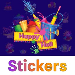 Holi Stickers 2024