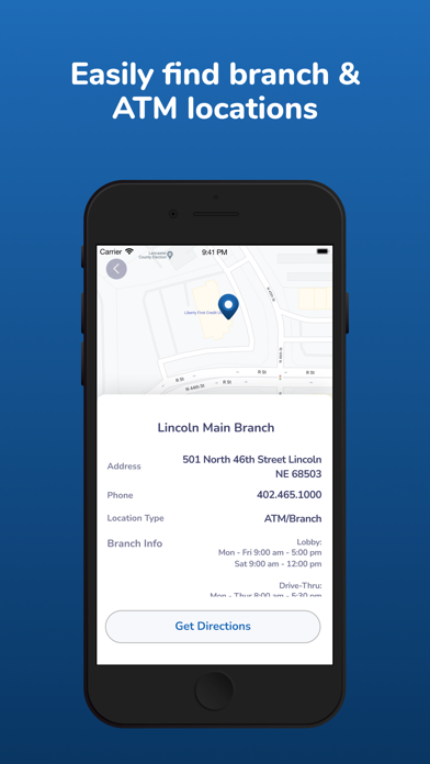 Liberty First Mobile Banking Screenshot