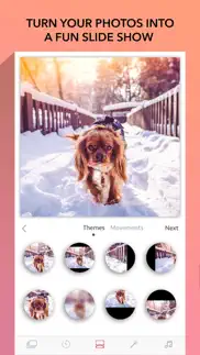 slide - picture clips video show maker with music iphone screenshot 1