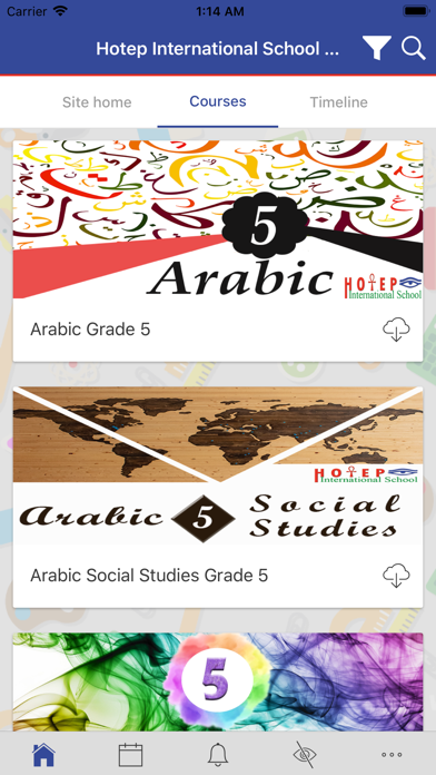 Hotep International School Screenshot