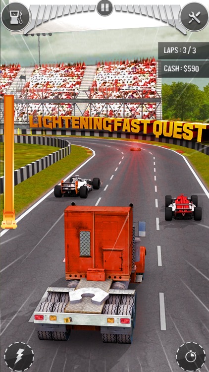 Thumb Car Racing- Real Formula Racing Car Games screenshot-2