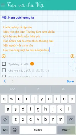 Game screenshot Vở tập viết chữ đẹp hack
