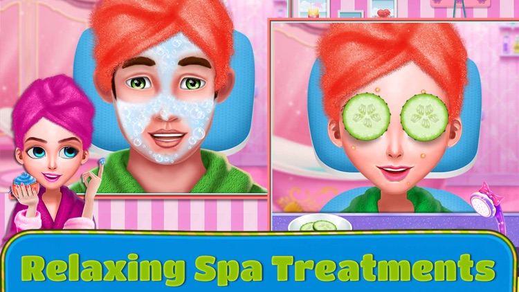 Sophia's Spa Fun Day With Dad