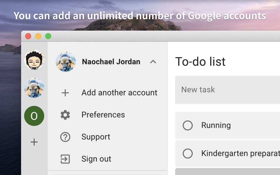 #7. Google Tasks Client - To-Do (macOS) Podle: naoki otsu