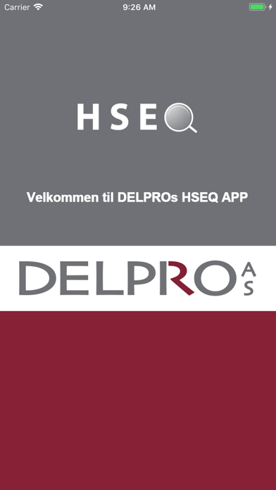 Screenshot #1 pour Delpro HSEQ