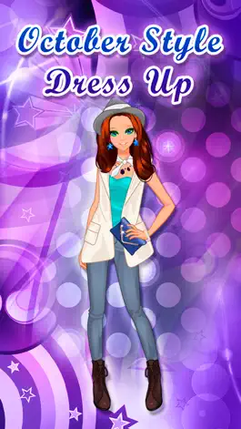 Game screenshot October Style Dress Up - Makeover game for girls mod apk