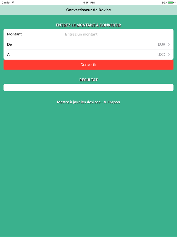 Screenshot #4 pour Convertir les devises