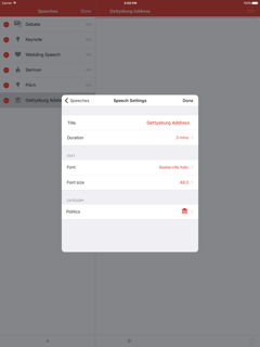 Speeches App screenshot 9
