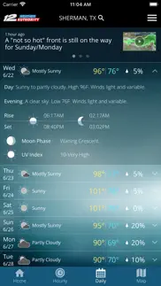 kxii weather authority app iphone screenshot 4